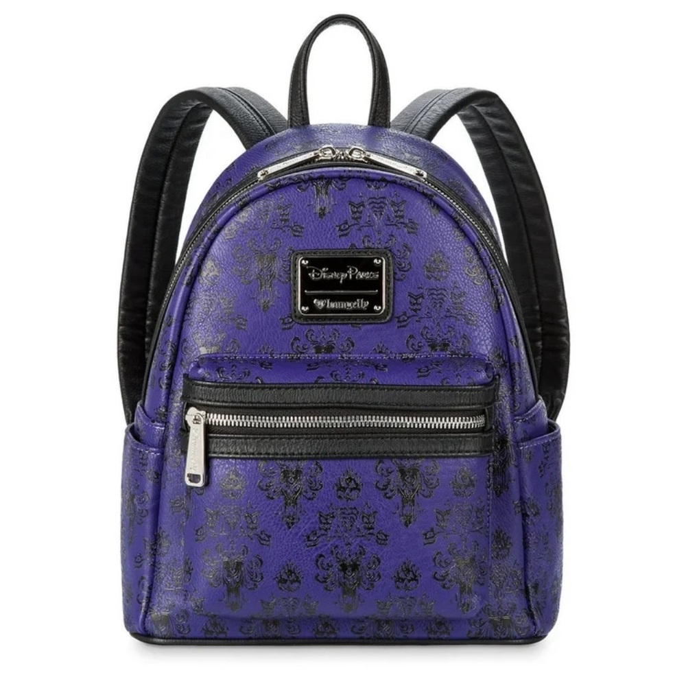 Loungefly Haunted Mansion Wallpaper Mini Backpack